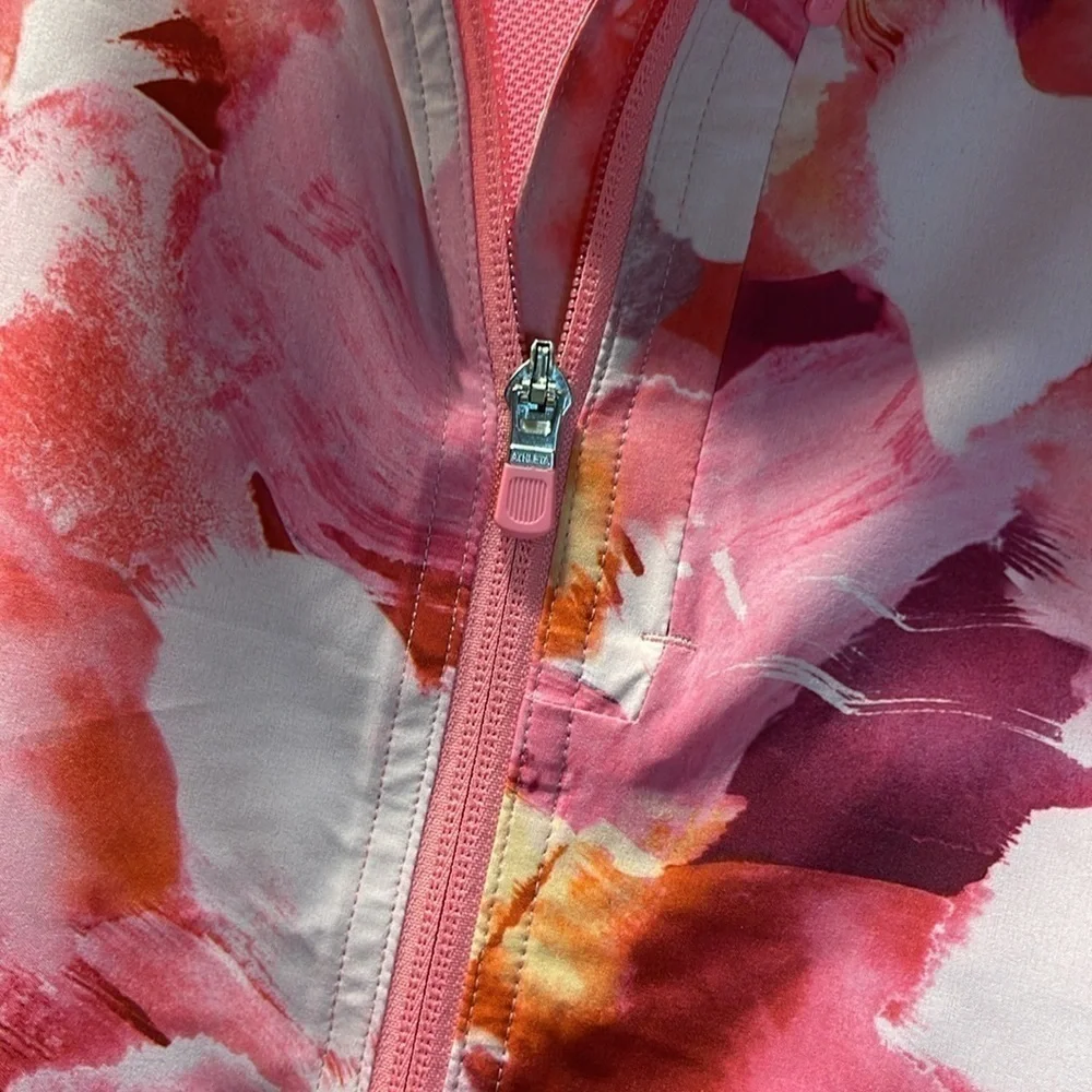 NEW ATHLETA PLUS ENERGY CORAL PINK RUN WITH IT JACKET SIZE 3X or L - Picture 7 of 9